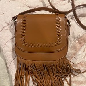 Summer Rose Fringe Purse